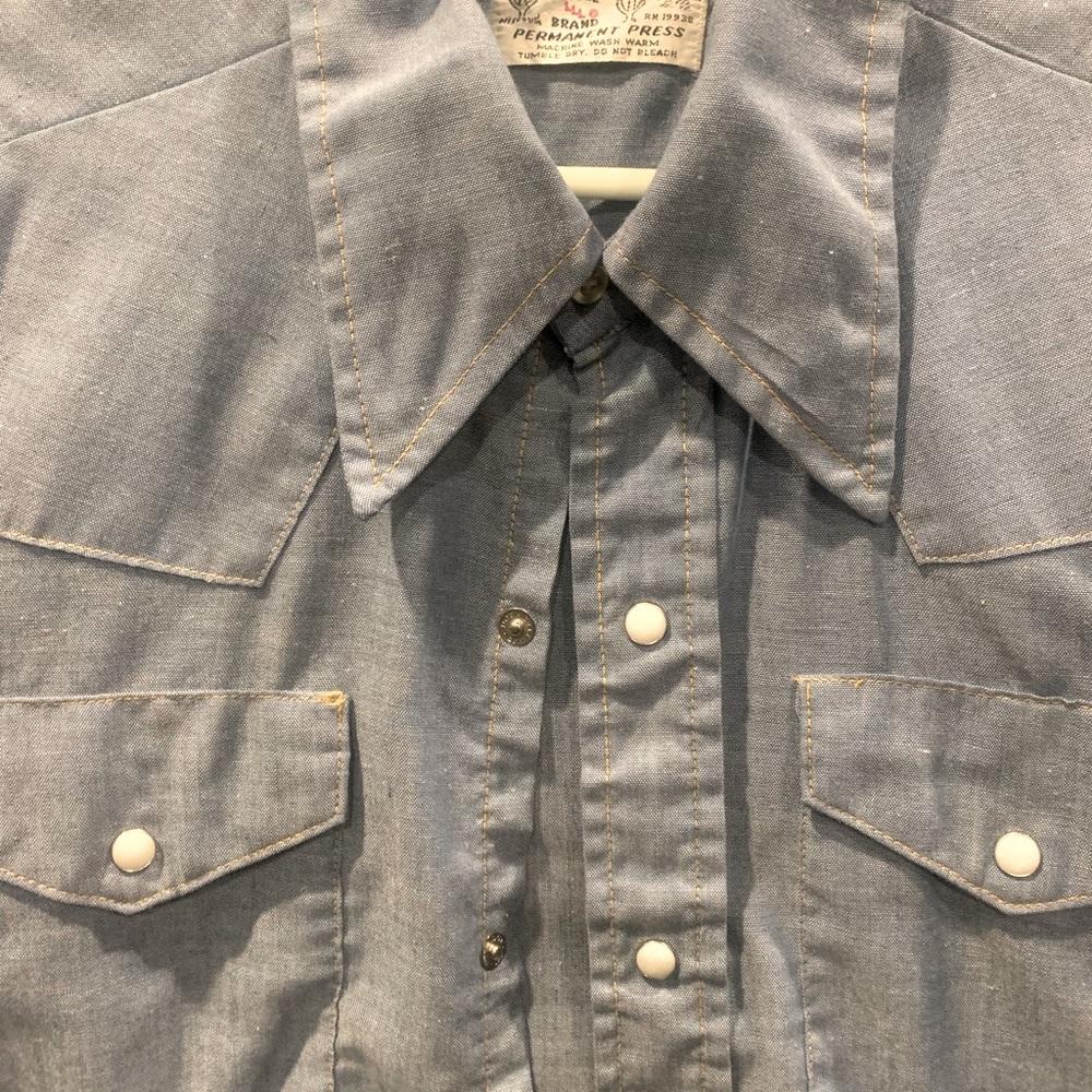 Vintage western men’s shirt sz L